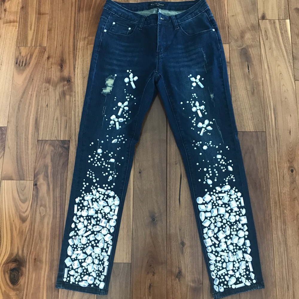 New Boston Proper Capri Jeans